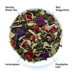 Tropic of Capricorn dragonfruit melon green tea by August Uncommon at Made Brave