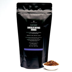 Rooibos cacao shell and nutmeg herbal tea blend