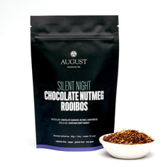 Silent Night caffeine-free rooibos tea package