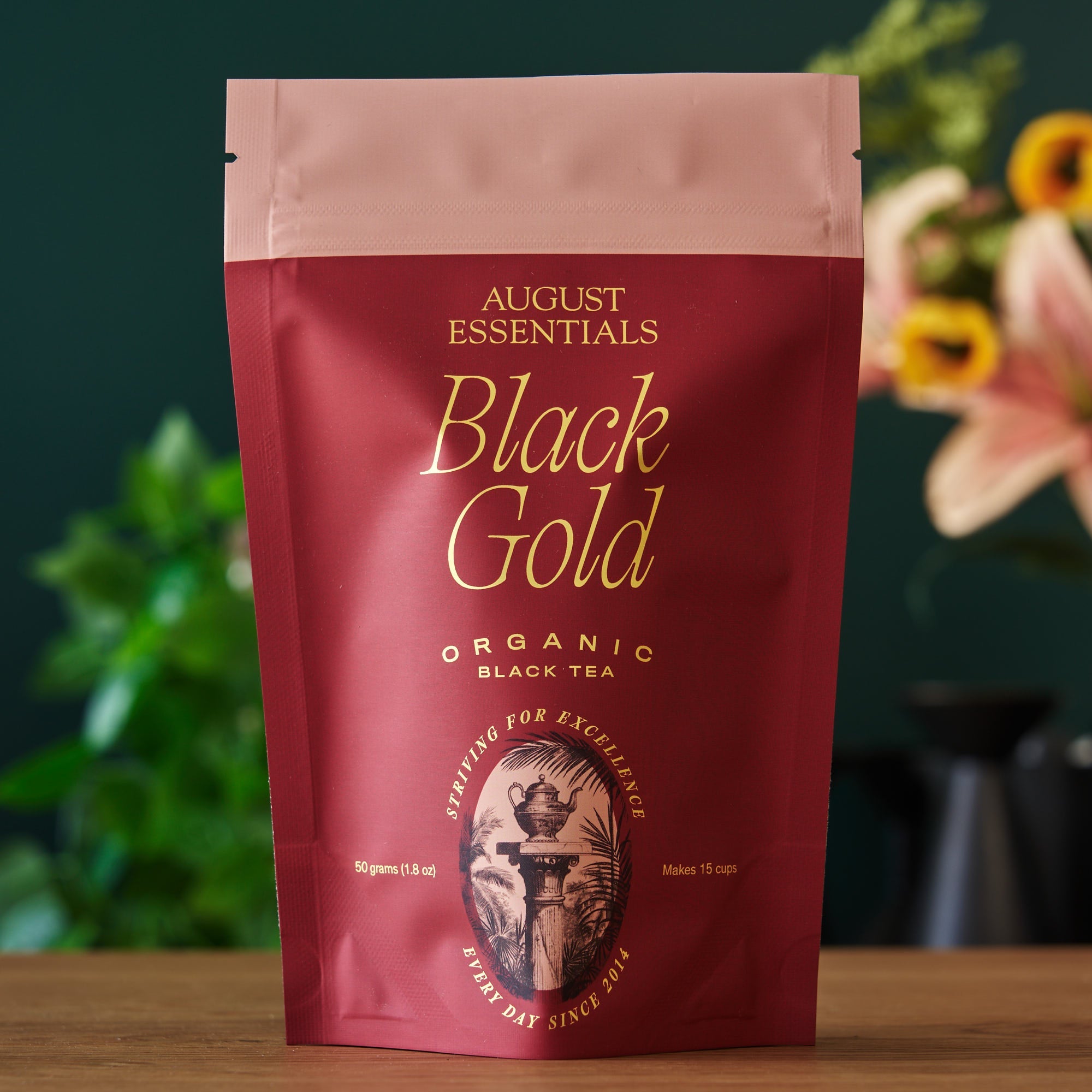 Essentials Black Gold organic Yunnan black tea August Uncommon Made Brave