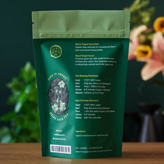 Japanese kukicha green tea leaves and stems from Kagoshima