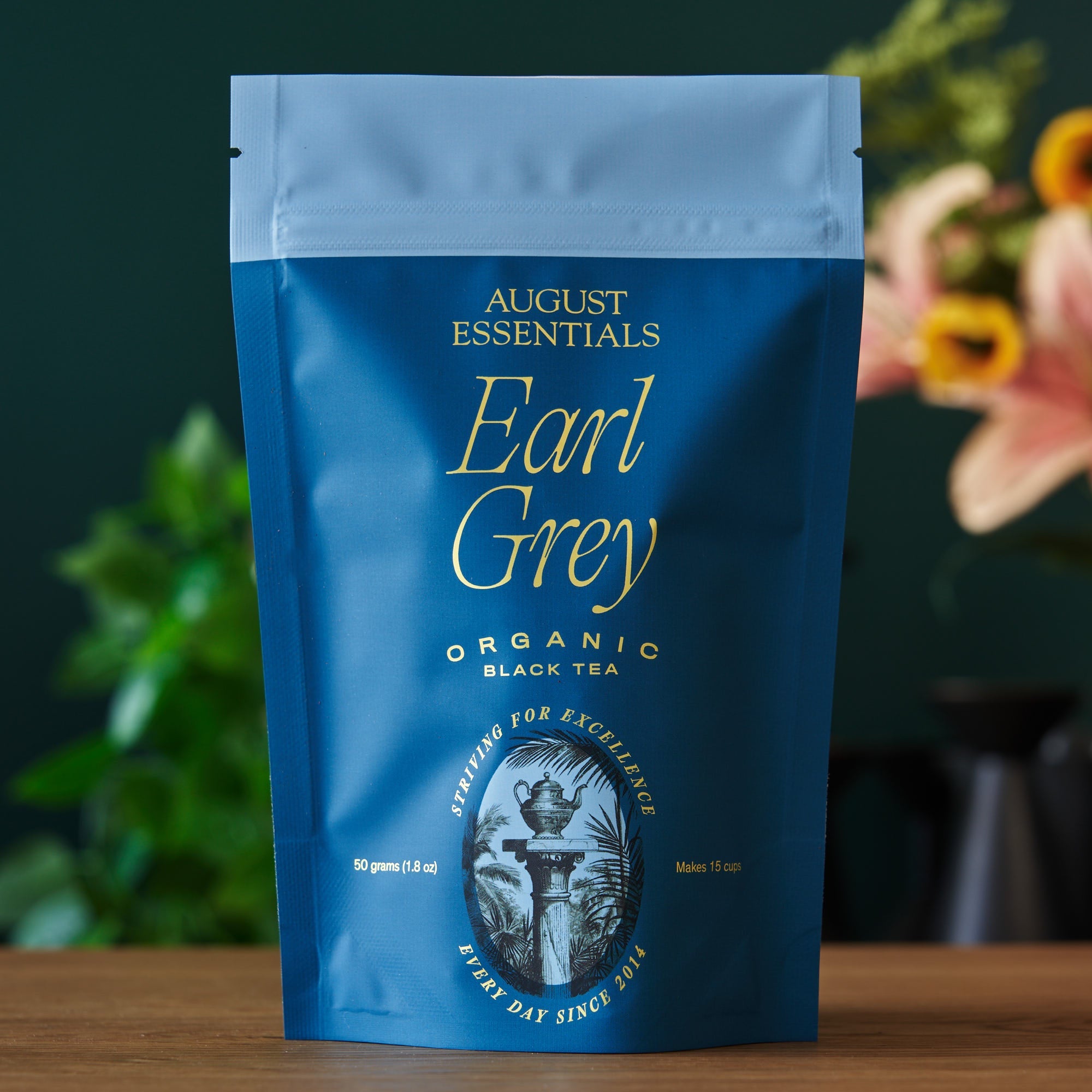 Essentials Earl Grey organic black tea with bergamot August Uncommon Made Brave