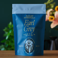 Essentials Earl Grey organic black tea with bergamot August Uncommon Made Brave