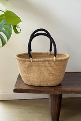 Close up of reinforced double weave texture on Made Brave market basket