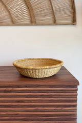 Close up of weave texture on Made Brave tray basket