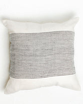 20 Inch Riviera Throw Pillow Cover handwoven Ethiopian cotton Made Brave