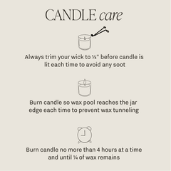 Farmhouse Soy Candle - Clear Jar - 9 oz