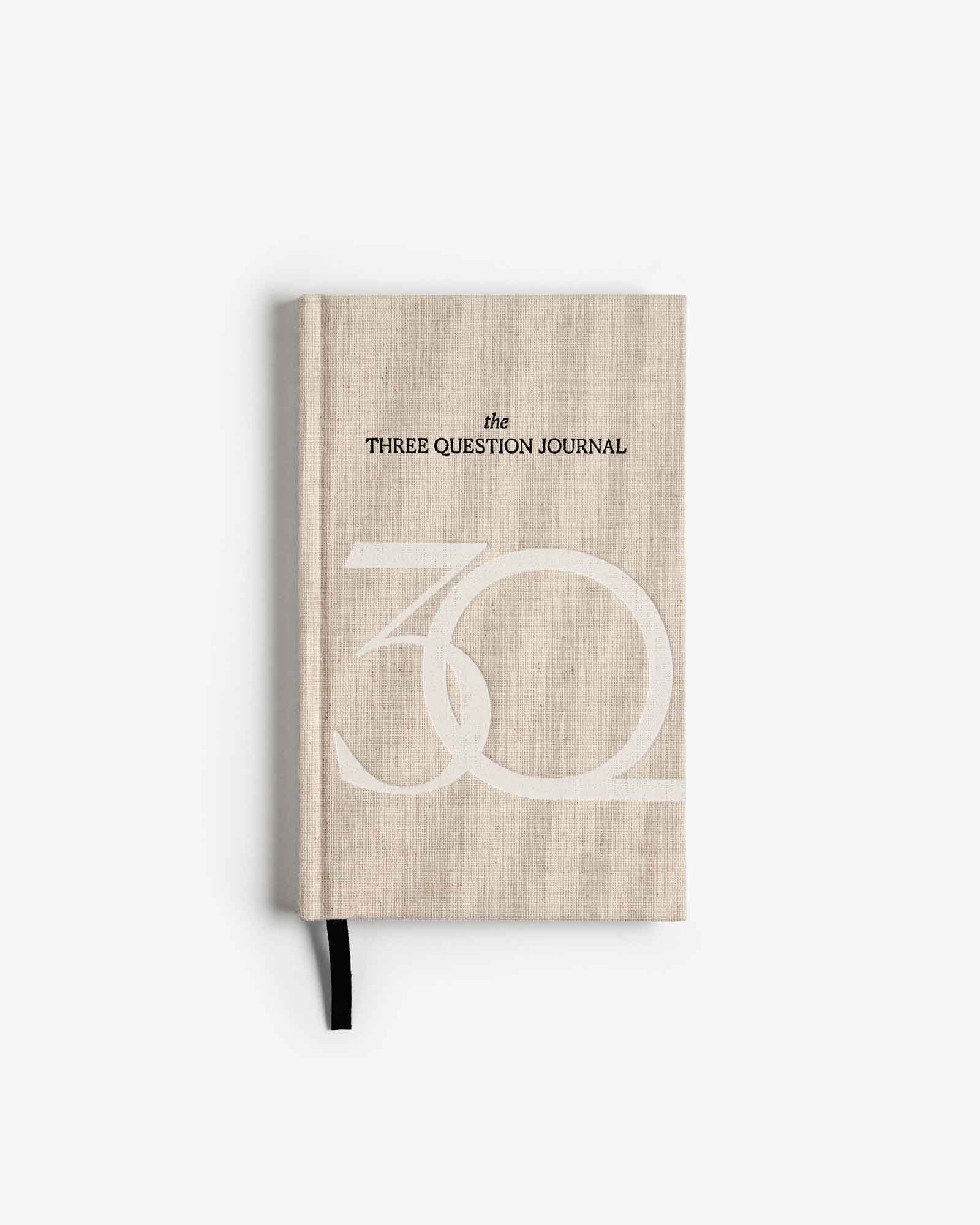 The Three Question Journal, exclusive cover, from Intelligent Change for Made Brave