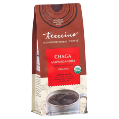 Chaga Ashwagandha Butterscotch Cream Herbal Coffee bag from Made Brave