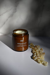 Whipped Gold tallow body butter with frankincense and jojoba oil Made Brave