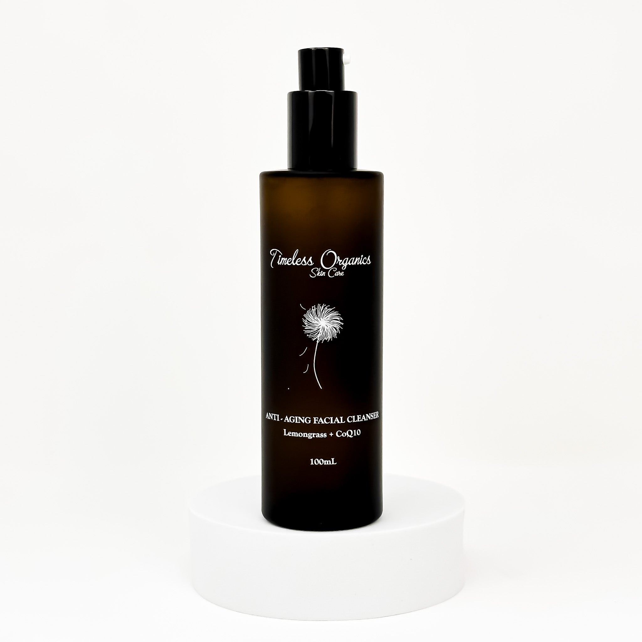 Anti-aging facial cleanser with CoQ10 and nine organic oils Made Brave