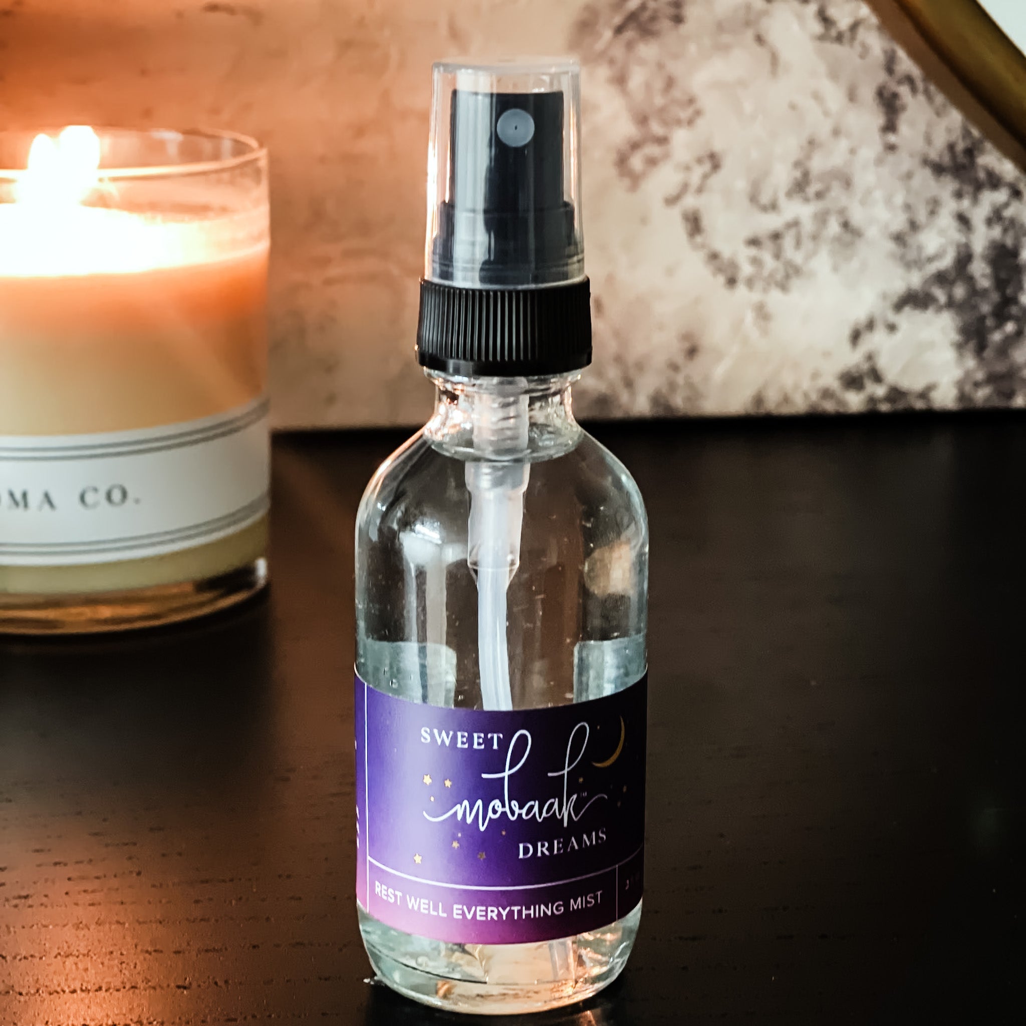 Sweet Mobaak Dreams everything mist glass bottle by Made Brave