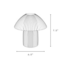 Cordless Kinoko Lamp