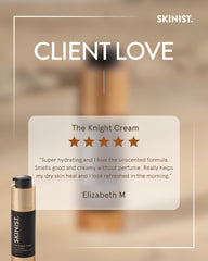 Customer review of The Knight Cream peptide night cream SKINIST