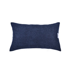 Close up of mudcloth pattern and brass hardware on Made Brave cushion cover