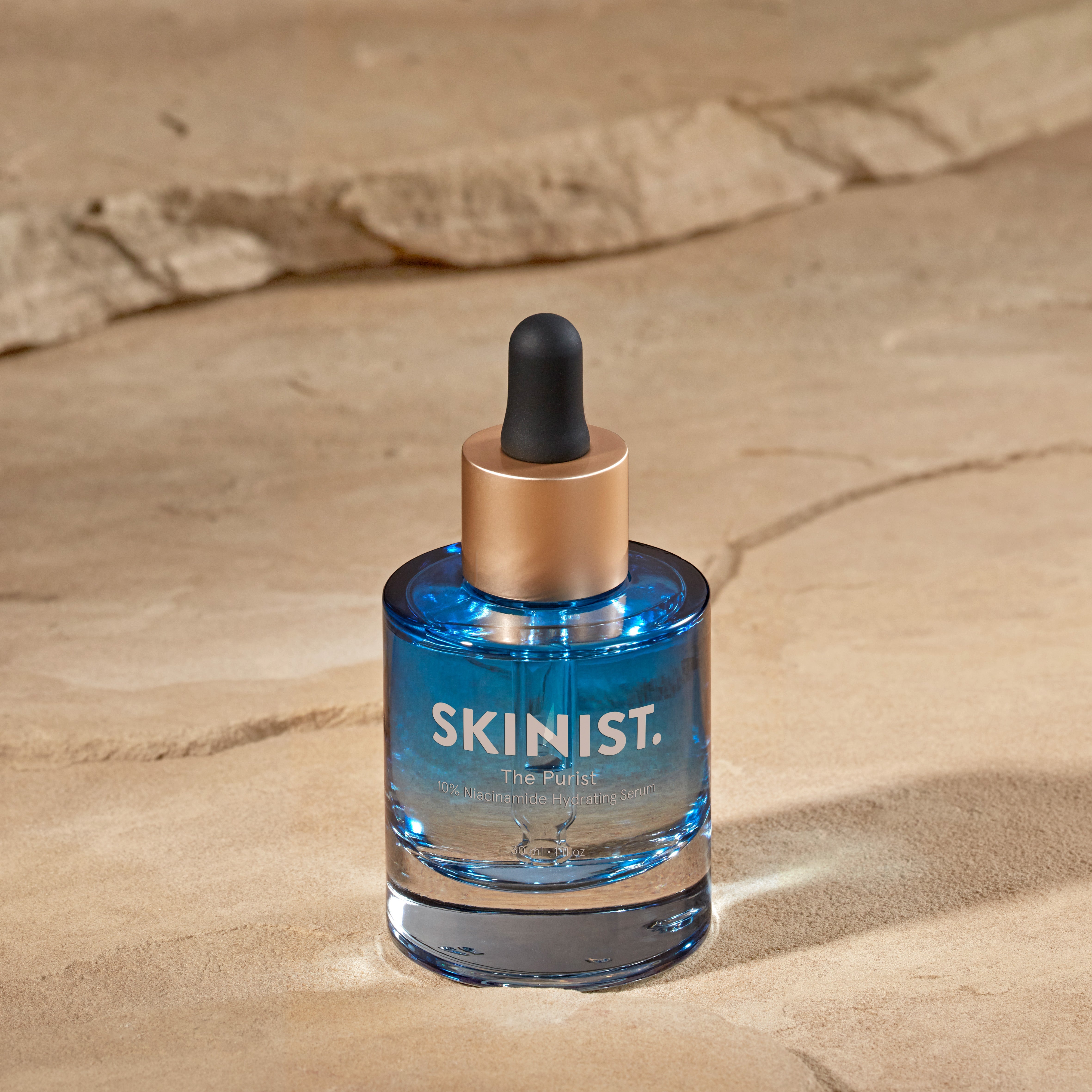 The Purist Calming Serum bottle from SKINIST for Made Brave