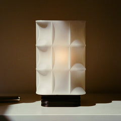 Scaffold Lamp warm ambient glow architectural table lamp Made Brave