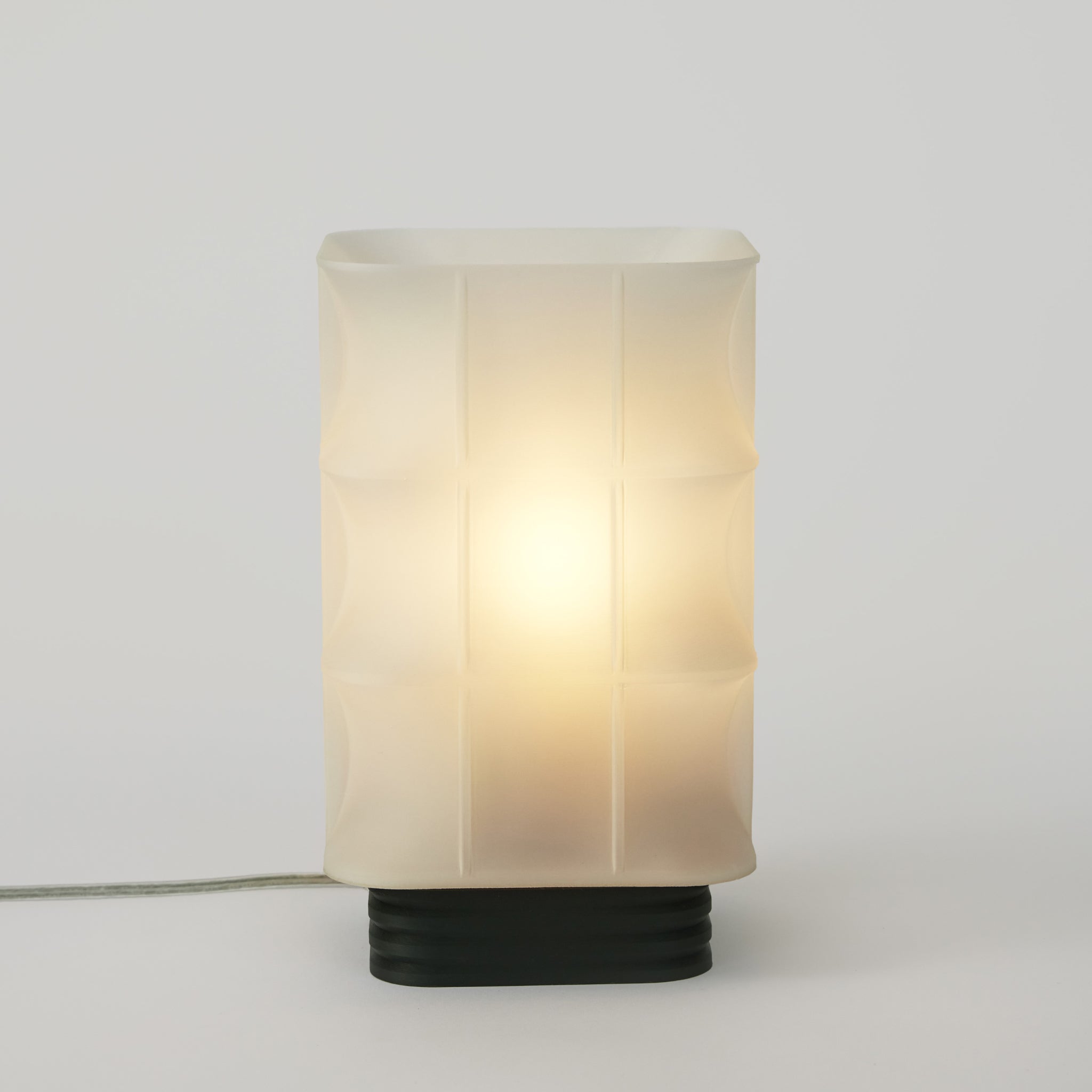 Scaffold Lamp modern sculptural table lamp Nigh Collective Wooj Made Brave