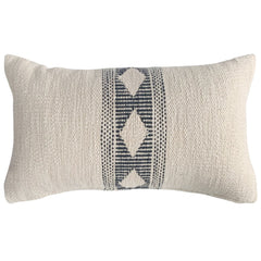 Gemma lumbar pillow cover in cotton made in India for Made Brave