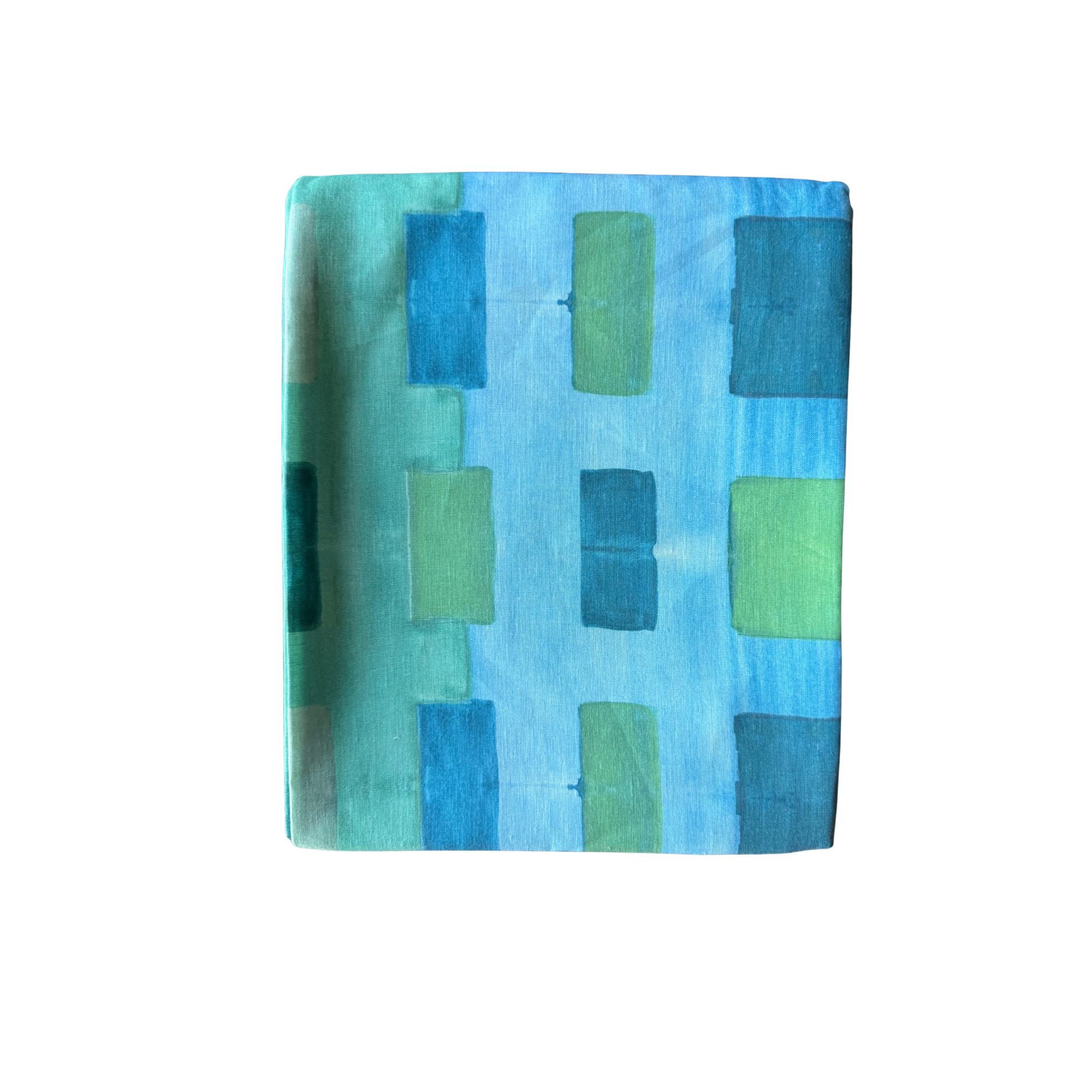 Blue Tapestry linen tablecloth made in Portugal for Made Brave