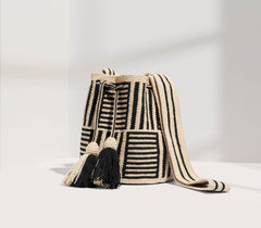 Kululu Wayuu mochila crossbody bag hand crocheted in Colombia for Made Brave