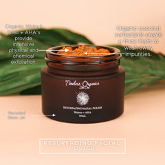 Resurfacing Facial Polish texture close-up by Made Brave