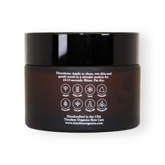 Resurfacing Facial Polish applied to skin by Made Brave