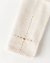 Pulled Cotton Napkins handwoven Ethiopian cotton Made Brave