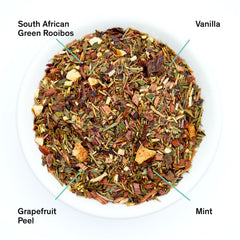 Cocteau - Vanilla Grapefruit Mint Rooibos Tea (Caffeine Free)