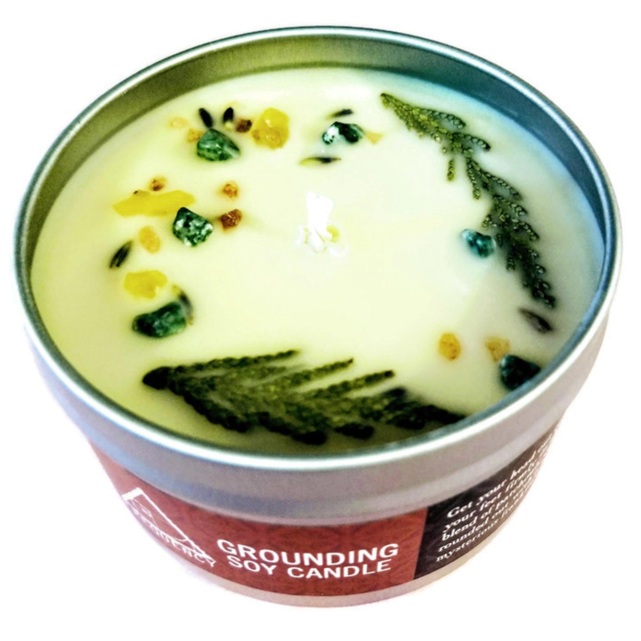 Grounding 8 oz Soy Candle - Life In Alignment