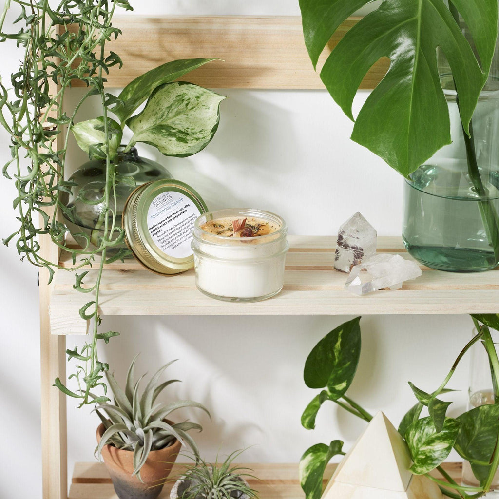 ethically sourced Hand Poured Abundance-Ritual-Intention Candle Life In Alignment