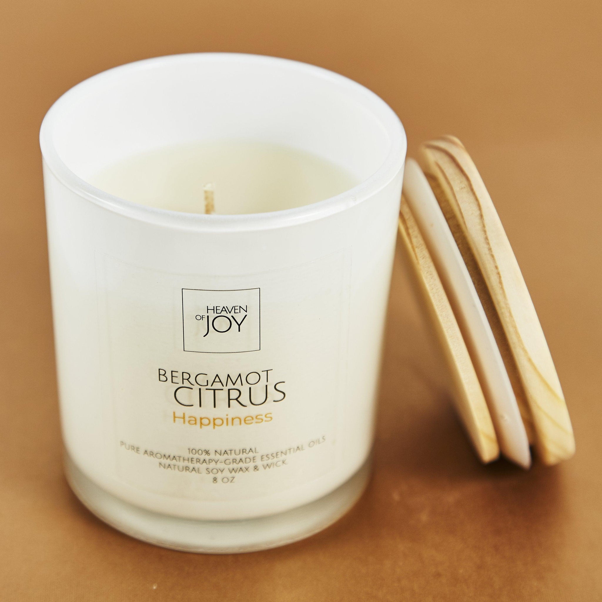 ethically sourced Bergamot Citrus Candle Life In Alignment