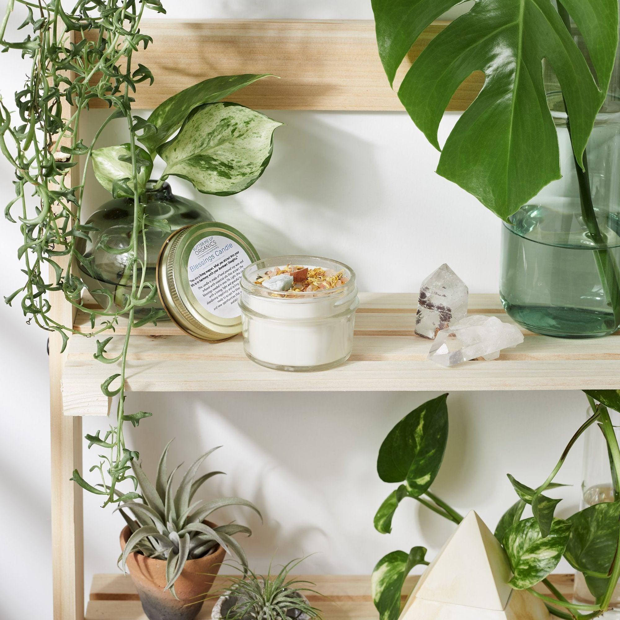 ethically sourced Blessings Intention Candle Life In Alignment