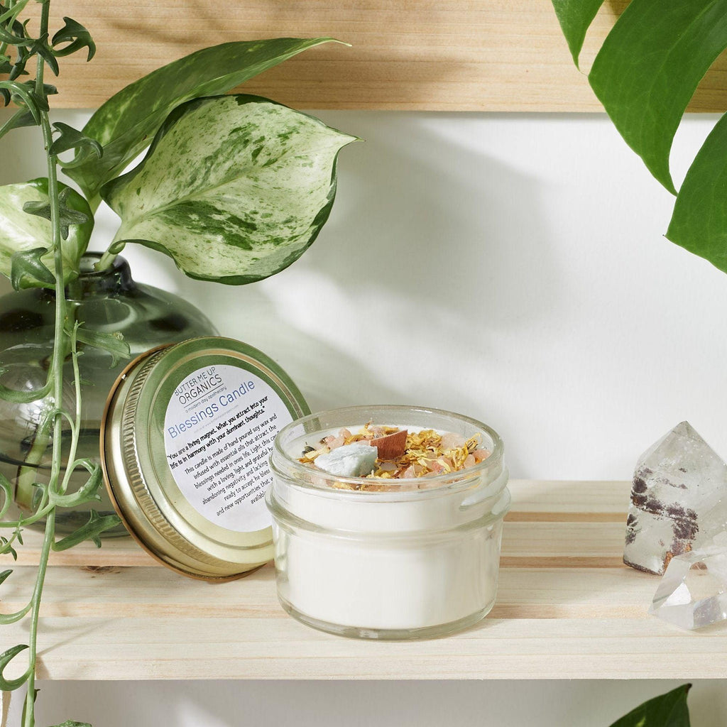 ethically sourced Blessings Intention Candle Life In Alignment