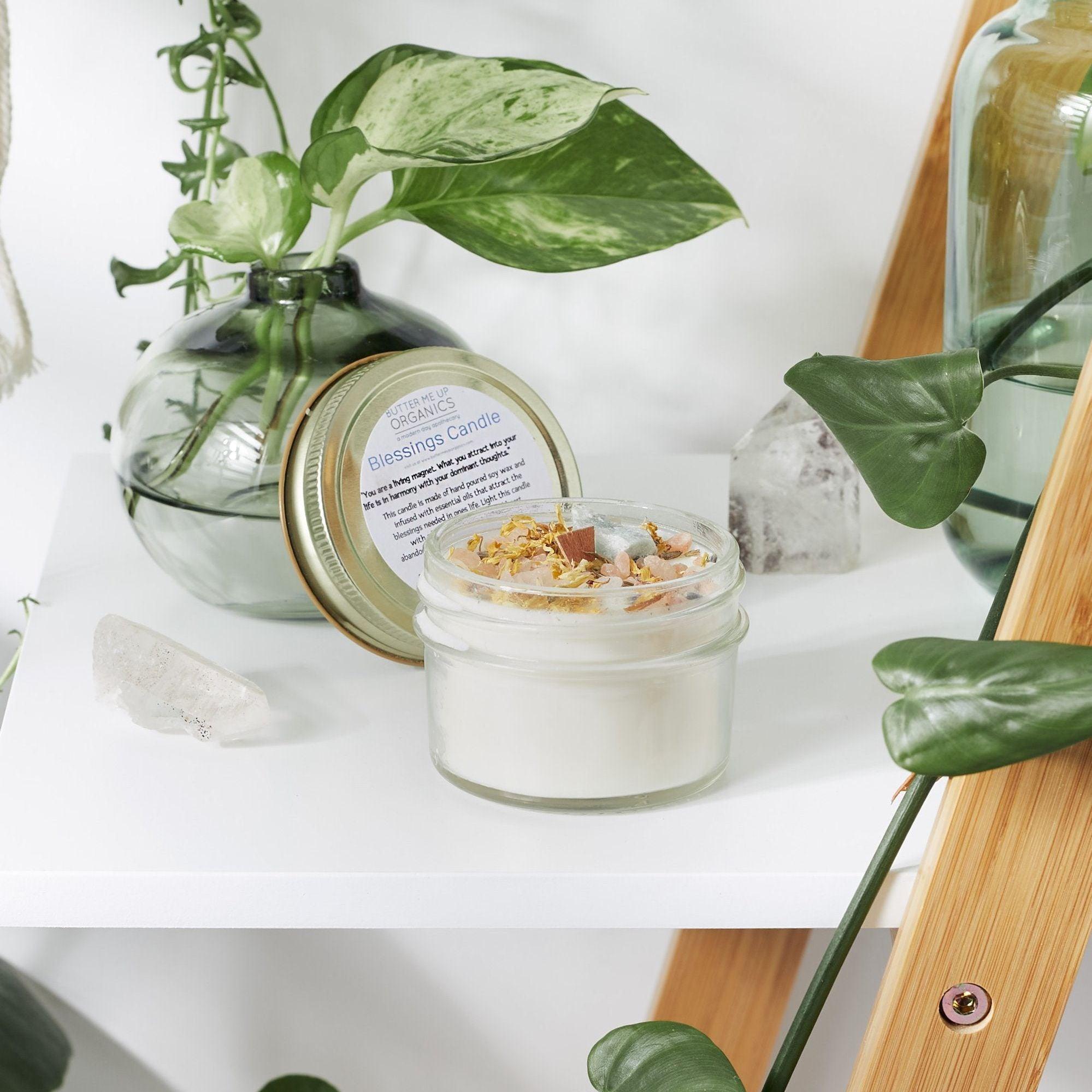 ethically sourced Blessings Intention Candle Life In Alignment