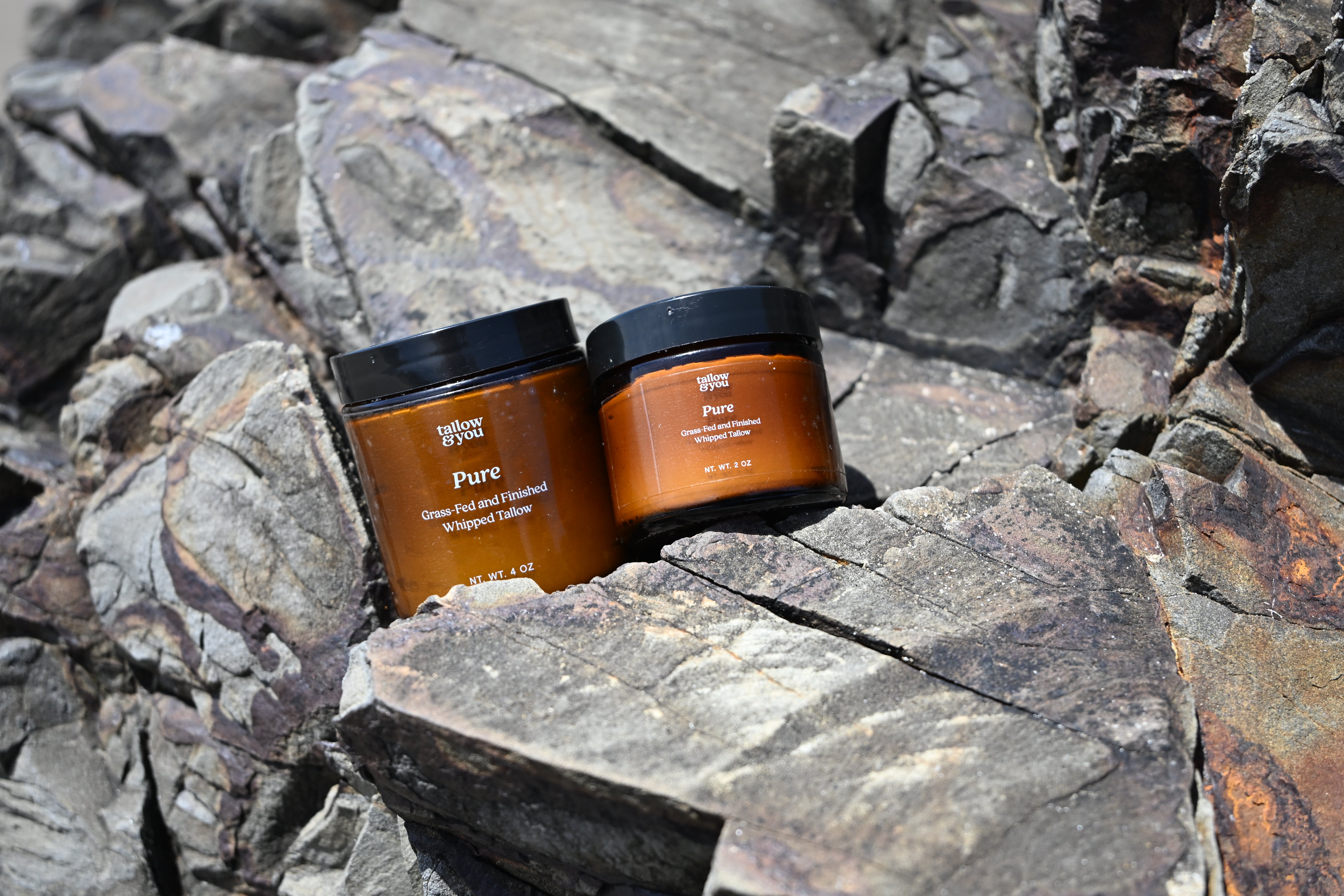 Pure whipped tallow moisturizer two ingredients grass-fed tallow and jojoba Made Brave