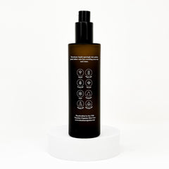 Anti-aging cleanser ingredients rosehip sea buckthorn CoQ10 organic oils