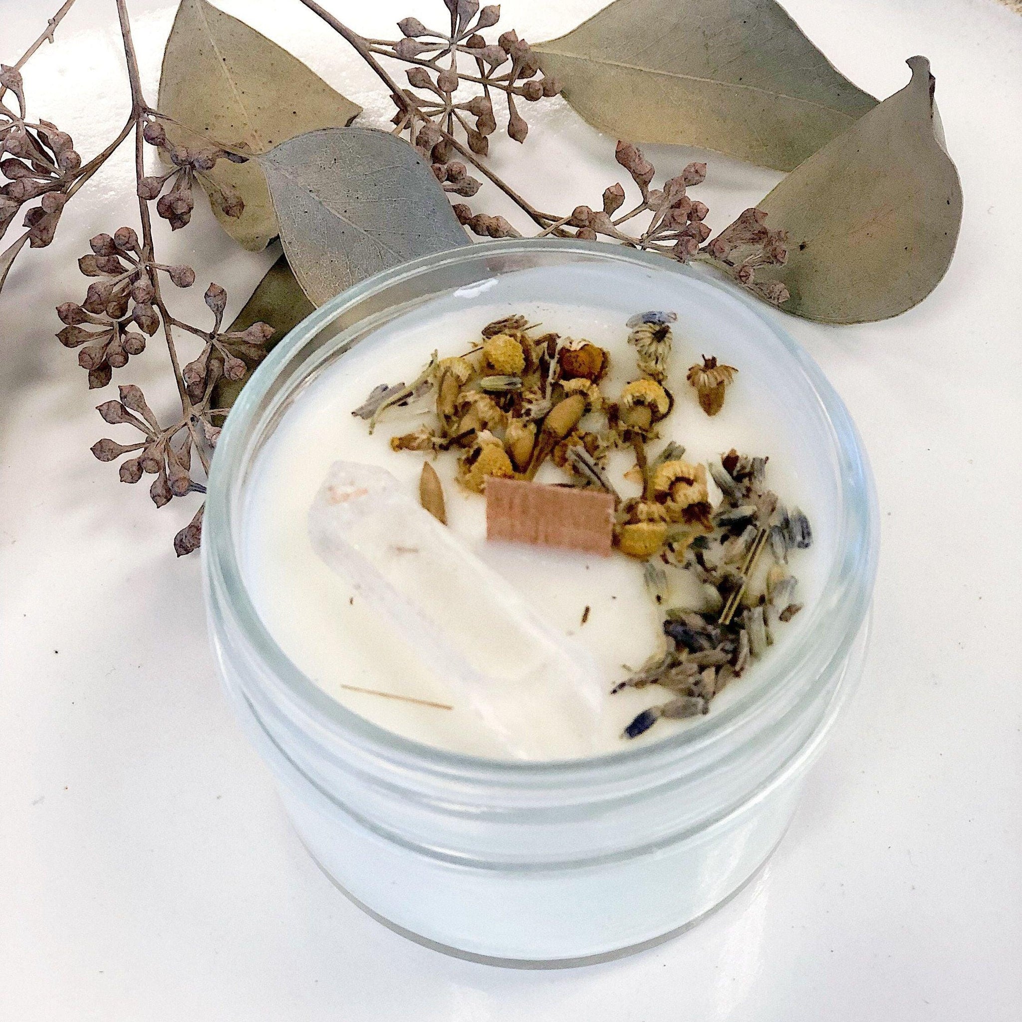 ethically sourced Organic Peace-Serenity-Intention Candle Life In Alignment