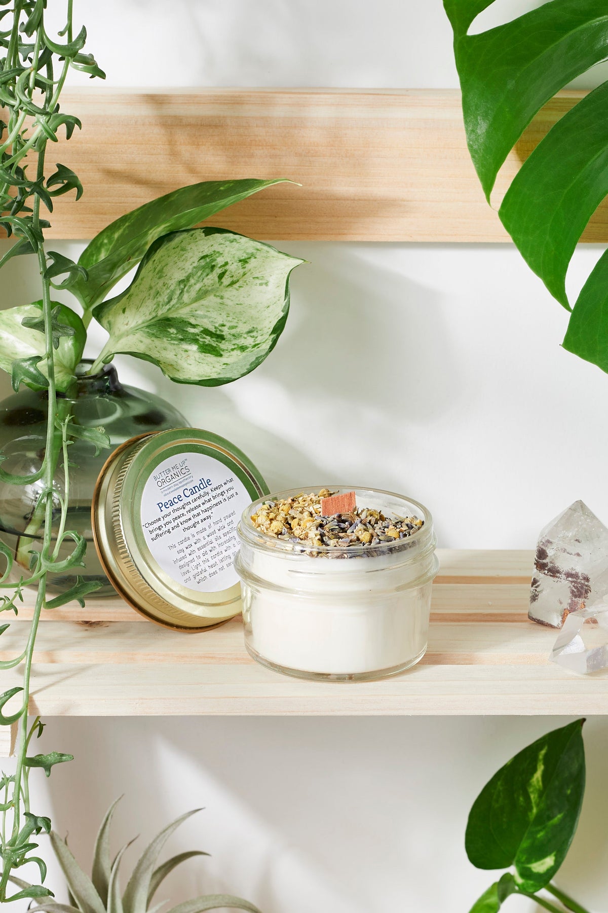 Organic Soy Peace Intention Candle