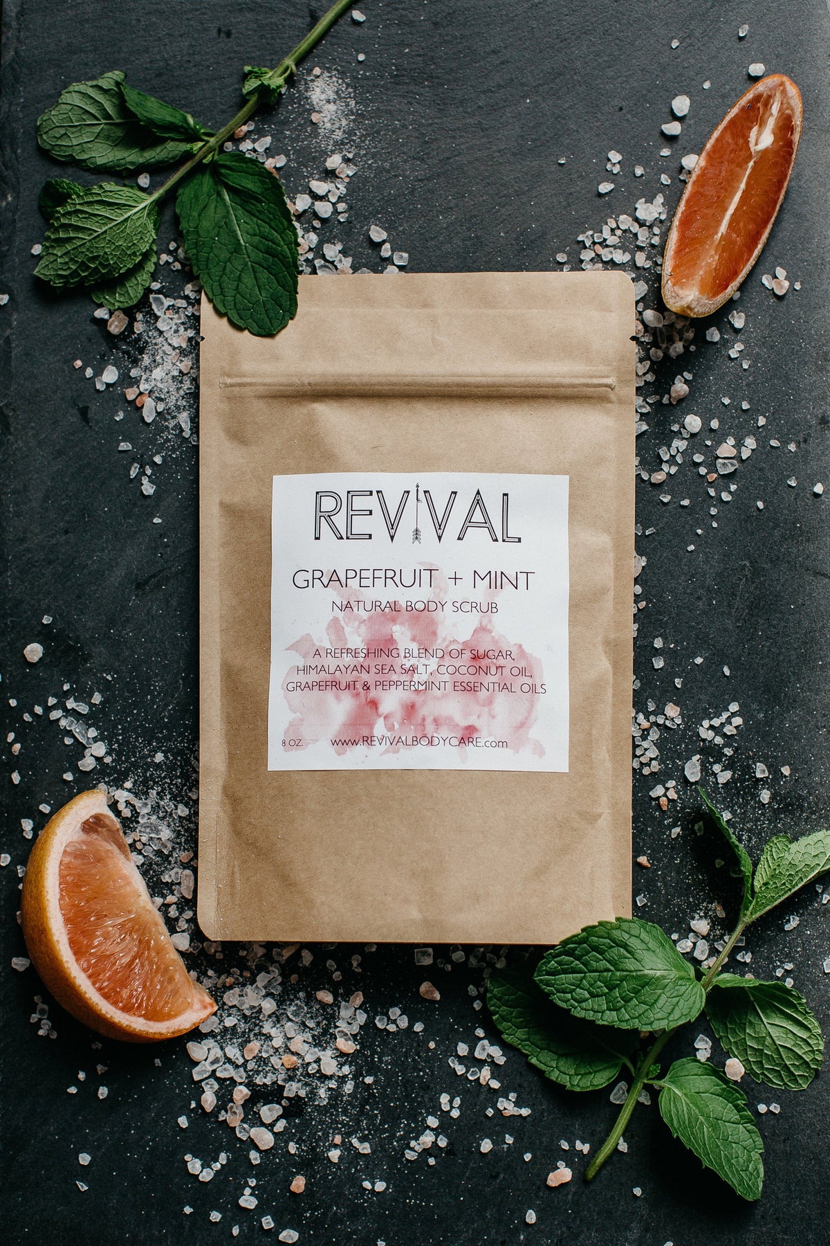 Grapefruit + Mint Body Scrub