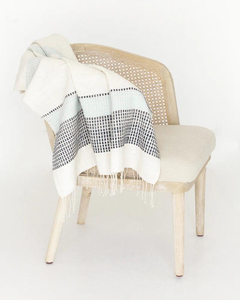 Camden Handwoven Cotton Throw Blanket - Life In Alignment