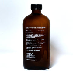 Pure organic cold-pressed hexane-free castor oil for hair lashes brows skin Made Brave