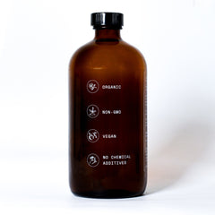 Organic hexane-free cold-pressed castor oil for castor oil packs