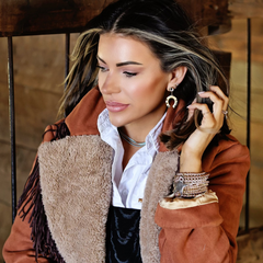 Wilder Horseshoe Earrings