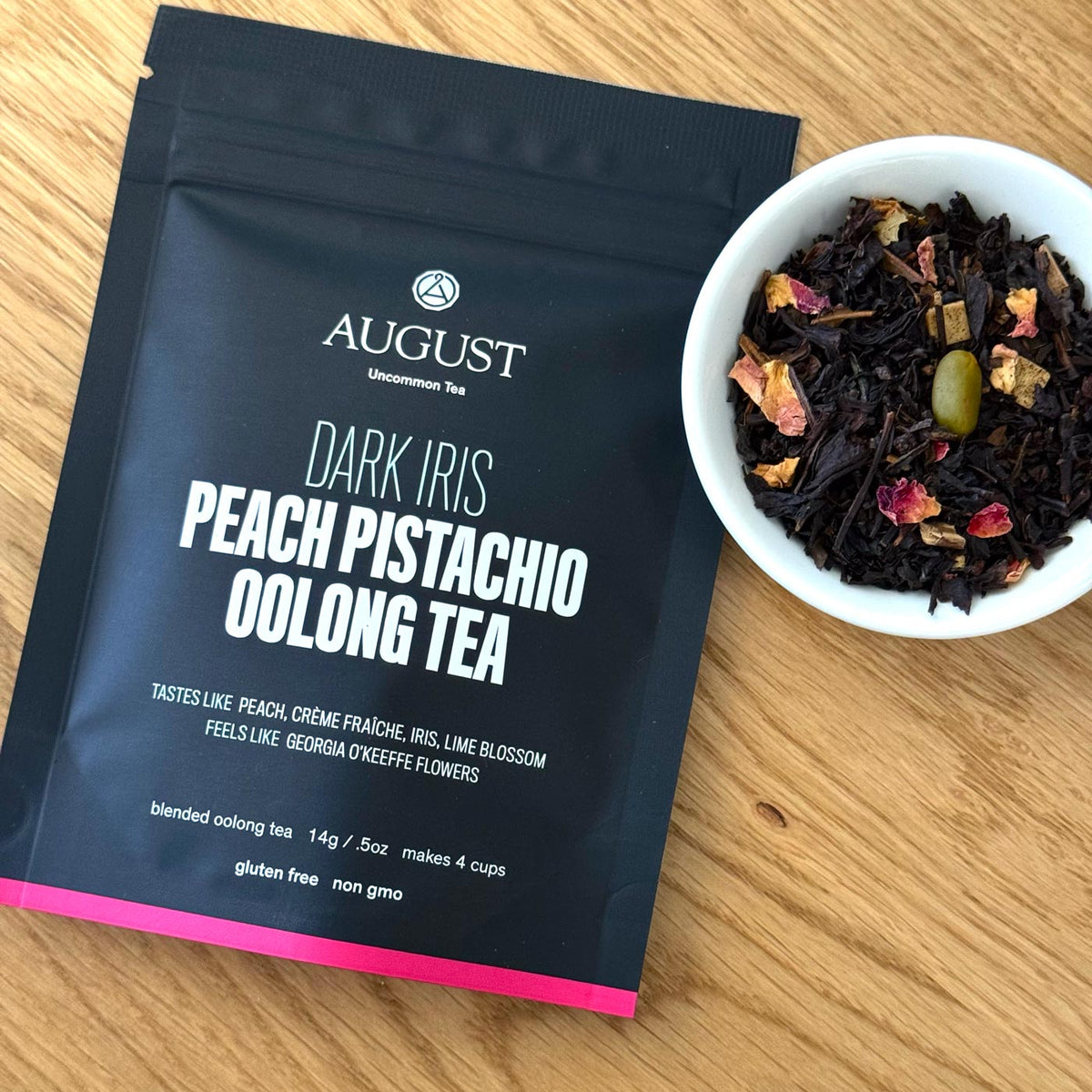Dark Iris oolong tea gift for tea lovers Made Brave coffee and tea