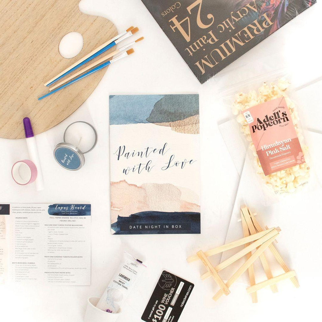 ethically sourced PREMIUM Date Night In Box "Painted with Love" Life In Alignment