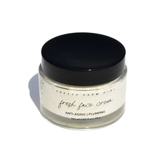Natural anti-aging face cream ingredients grass-fed tallow and botanicals