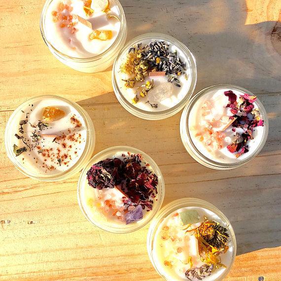 Intention Candle for Serenity and Peace - Life In Alignment