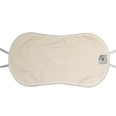 Organic cotton castor oil cloth pack with adjustable straps Made Brave